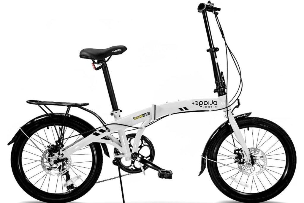 Bicicleta Dobravel Two Dogs Pliage Plus 7 Marchas Freio a Disco Branca